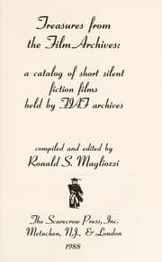 Tapa de Treasures from the film archives