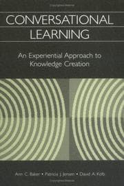 Tapa de Conversational learning