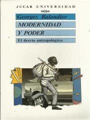 Tapa de Modernidad y poder