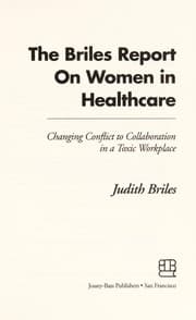 Tapa de The Briles report on women in healthcare