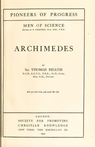 Tapa de Archimedes