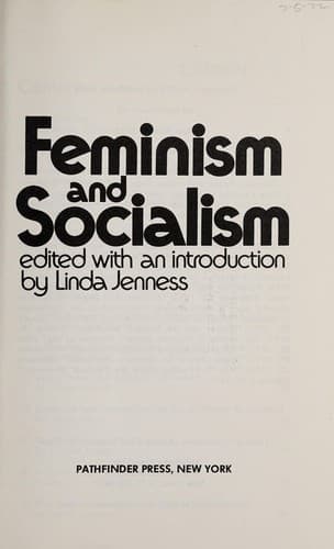 Tapa de Feminism and socialism