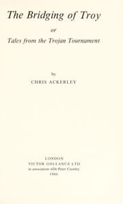 Tapa de The bridging of Troy, or, Tales from the Trojan Tournament