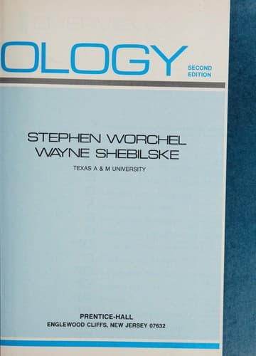 Tapa de Psychology