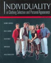Tapa de Individuality in Clothing Selection and Personal Appearance