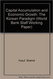 Tapa de Capital accumulation and economic growth : the Korean paradigm