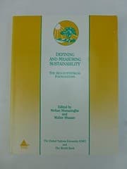 Tapa de Defining and measuring sustainability : the biogeophysical foundations