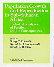 Tapa de Population growth and reproduction in Sub-Saharan Africa : technical analysis of fertility and its consequences