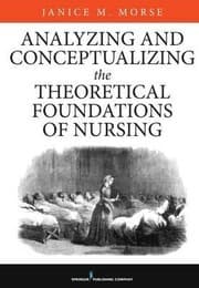Tapa de Analyzing and conceptualizing the theoretical foundations of nursing