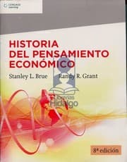 Tapa de Historia del pensamiento económico - 8. edición