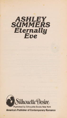 Tapa de Eternally Eve