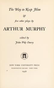 Tapa de The way to keep him & five other plays