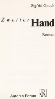 Tapa de Zweiter Hand