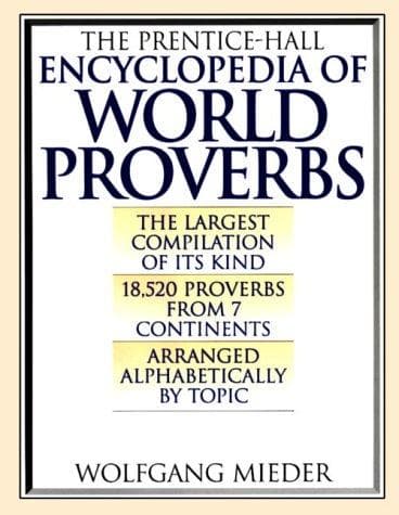Tapa de The Prentice-Hall Encyclopedia of World Proverbs