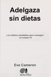 Tapa de Adelgaza sin dietas/ Lose Weight and Stay Slim
