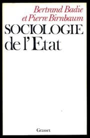 Tapa de Sociologie de l'état