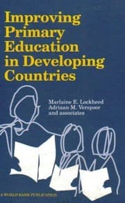 Tapa de Improving primary education in developing countries