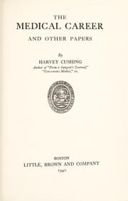 Tapa de The medical career, and other papers