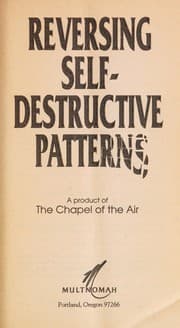 Tapa de Reversing self-destructive patterns