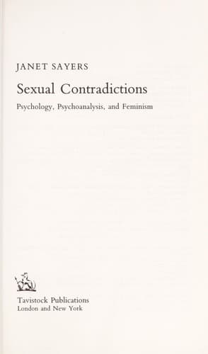 Tapa de Sexual contradictions