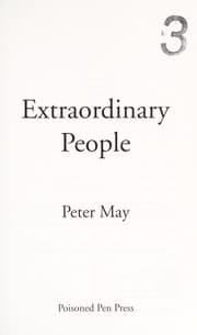 Tapa de Extraordinary people