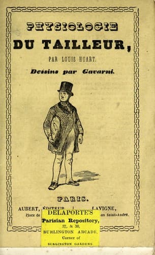 Tapa de Physiologie du tailleur