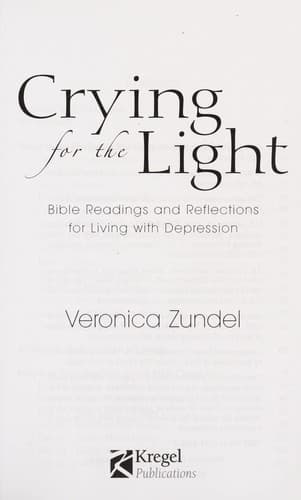 Tapa de Crying for the light