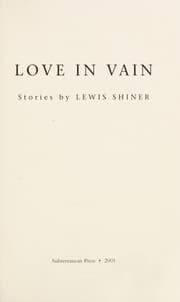 Tapa de love in vain
