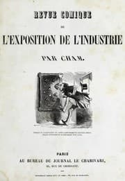 Tapa de Revue comique de l'Exposition de l'Industrie