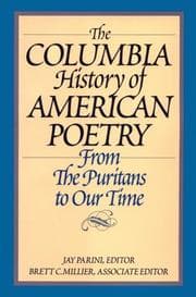 Tapa de Columbia History of American Poetry