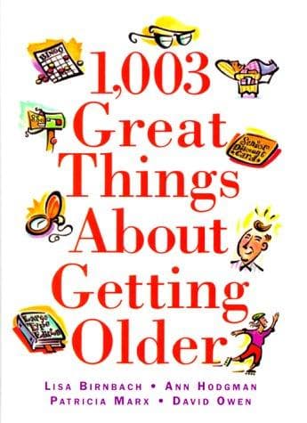 Tapa de 1,003 Great Things about Getting Older