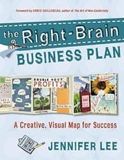 Tapa de The right-brain business plan