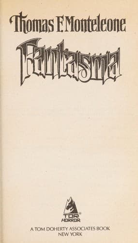 Tapa de Fantasma