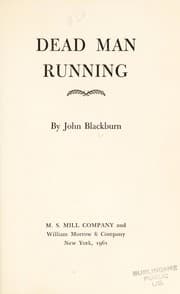 Tapa de Dead man running