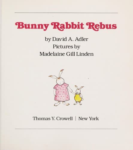 Tapa de Bunny Rabbit Rebus