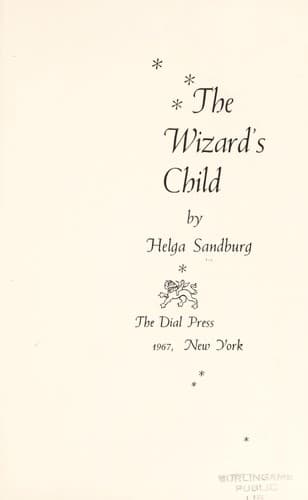 Tapa de The wizard's child