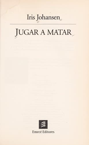 Tapa de Jugar A Matar