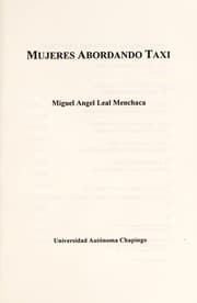 Tapa de Mujeres abordando taxi