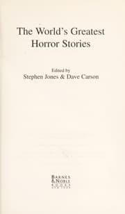 Tapa de The World's Greatest Horror Stories