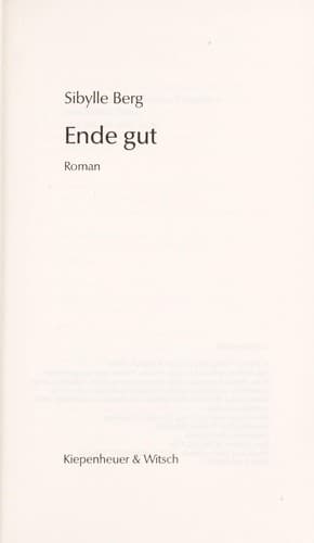 Tapa de Ende gut