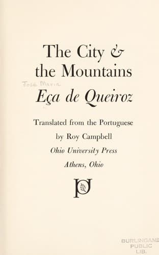 Tapa de Cidade e as serras