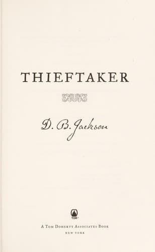 Tapa de Thieftaker