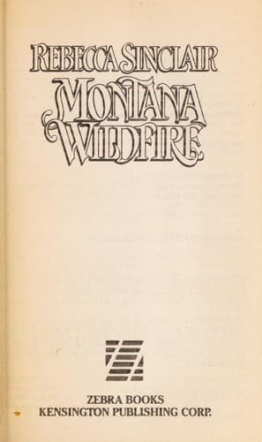 Tapa de Montana Wildfire