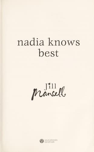 Tapa de Nadia knows best