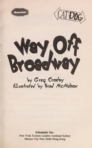 Tapa de Way off Broadway