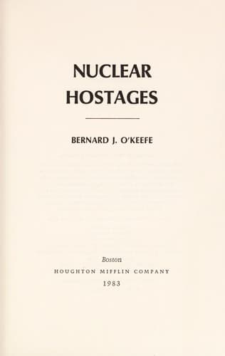 Tapa de Nuclear hostages