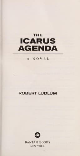 Tapa de The Icarus agenda