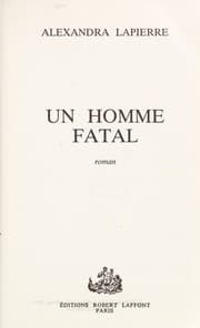 Tapa de Un homme fatal
