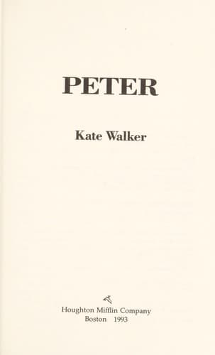 Tapa de Peter