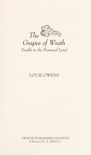 Tapa de The grapes of wrath